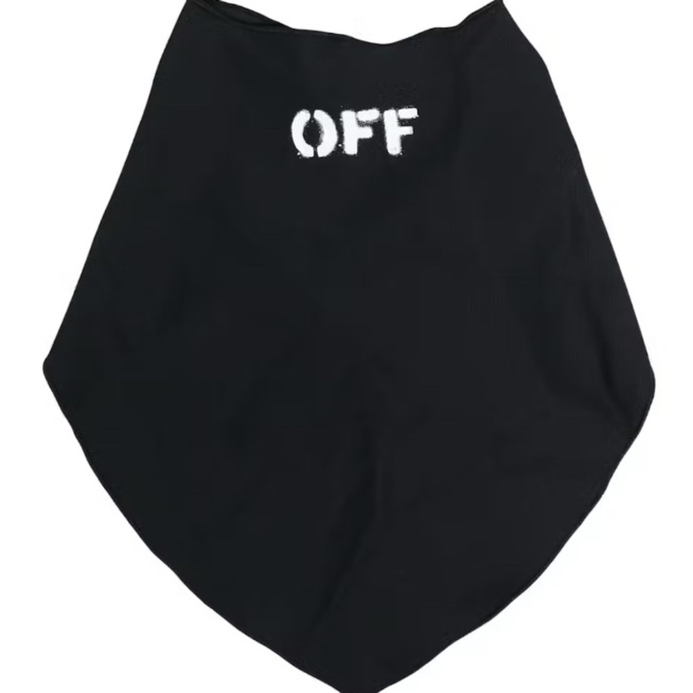 Off-White Black Face Mask